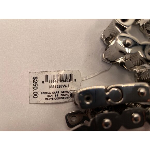 Legacy For Men By Simone I. Smith Bracelet Stainless Steel NWD (Broken piece) - Picture 4 of 4